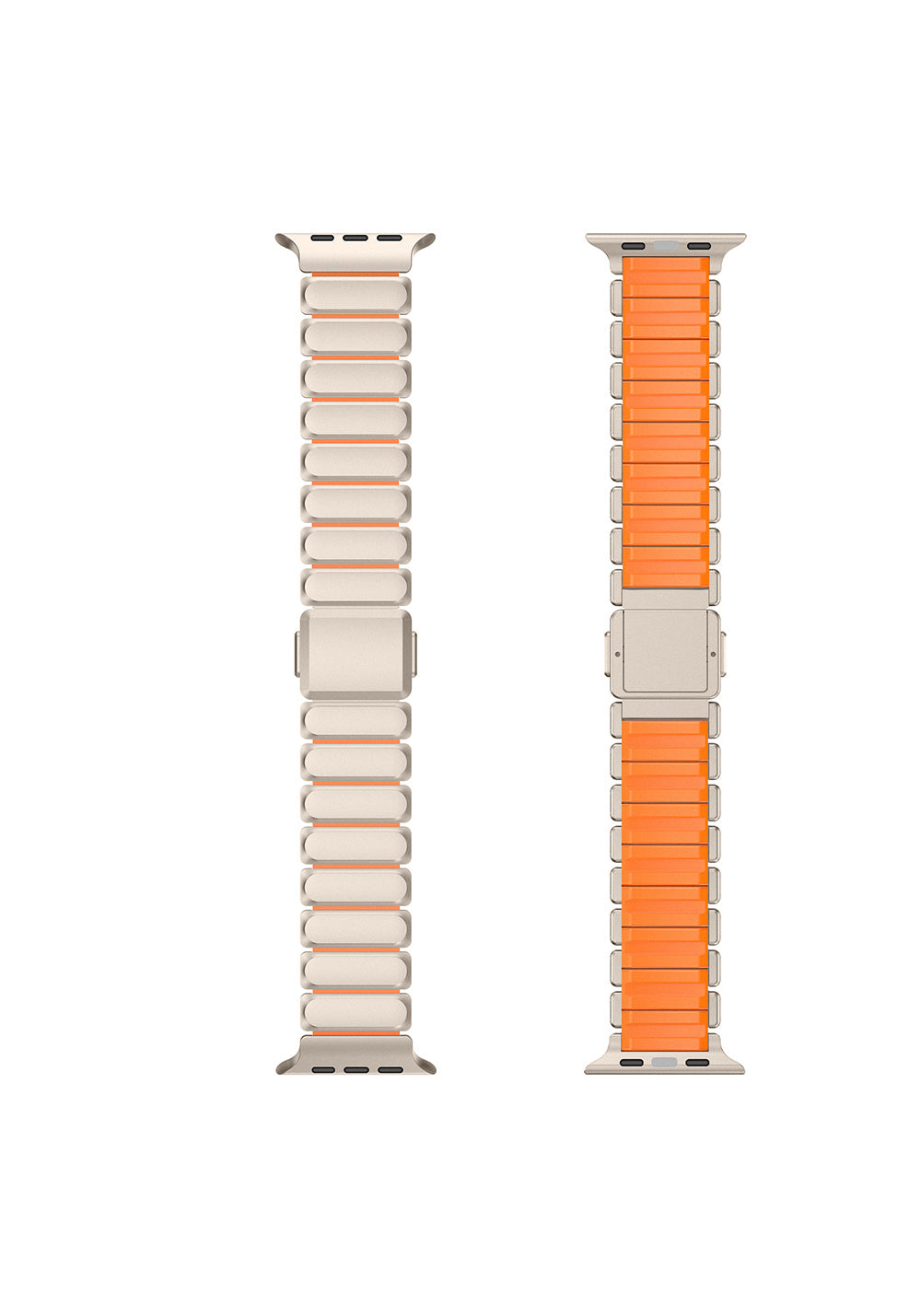 Mohseven Titancore No.2 Çelik Kordon – Apple Watch 42/44/45/46/49 mm