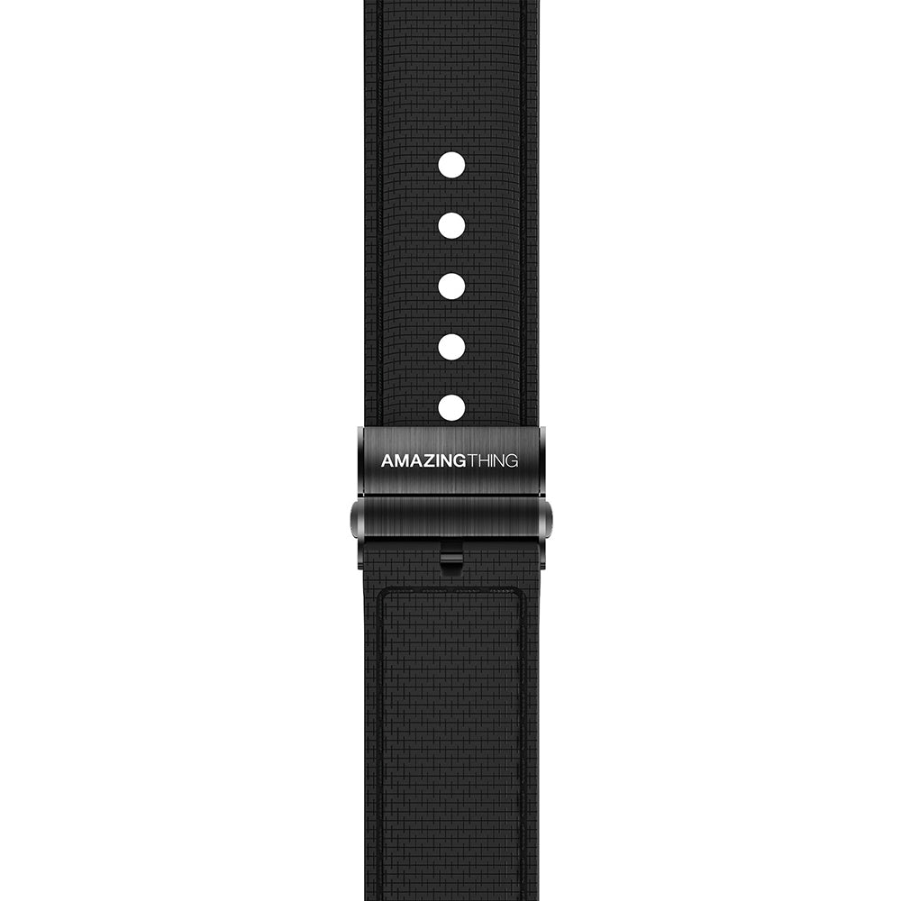 Amazingthing Titan Swift Deri Dokulu Silikon Kordon – Apple Watch ürün görseli