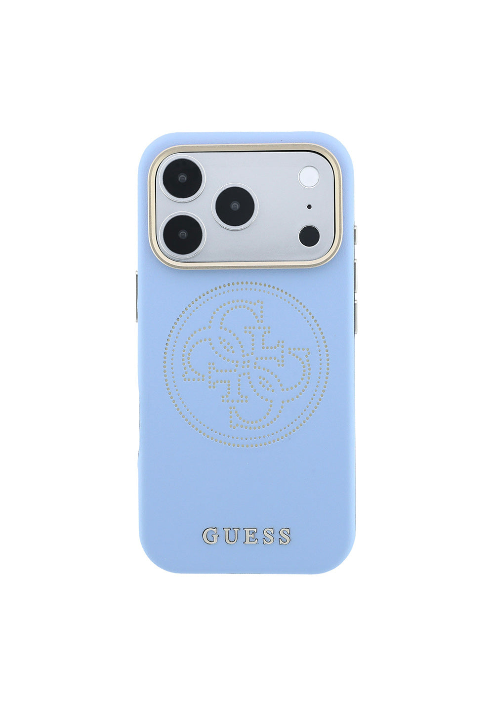 Guess PU Delikli 4G ve Yazı Logolu – iPhone 18 Pro Kılıfı