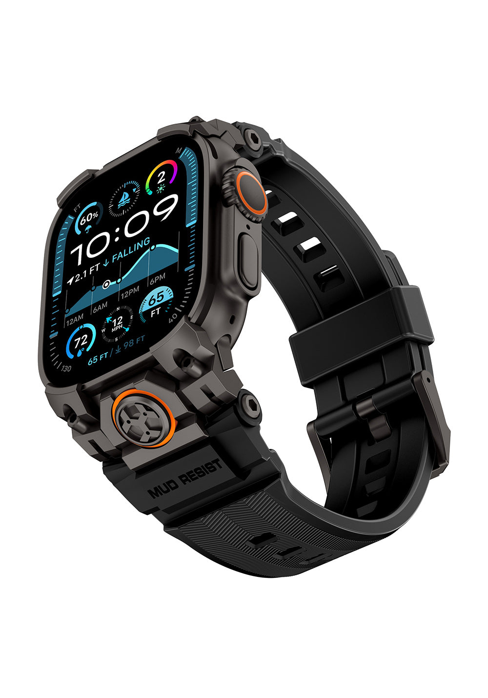 Mohseven Armor Silikon Kordon – Apple Watch Ultra 49 mm