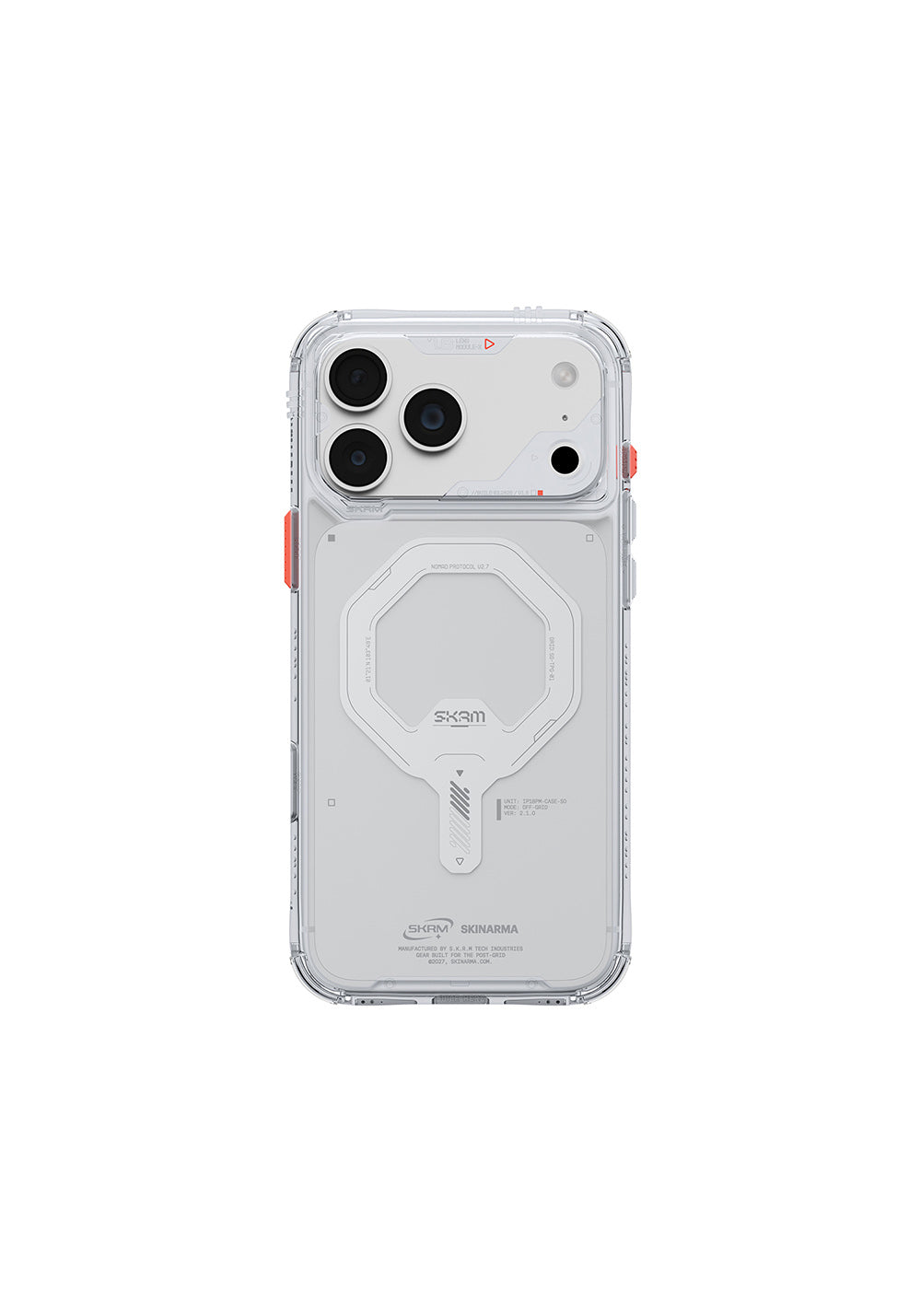 Skinarma Şeffaf Saido Mag-Charge – iPhone 18 Pro Max Kılıfı