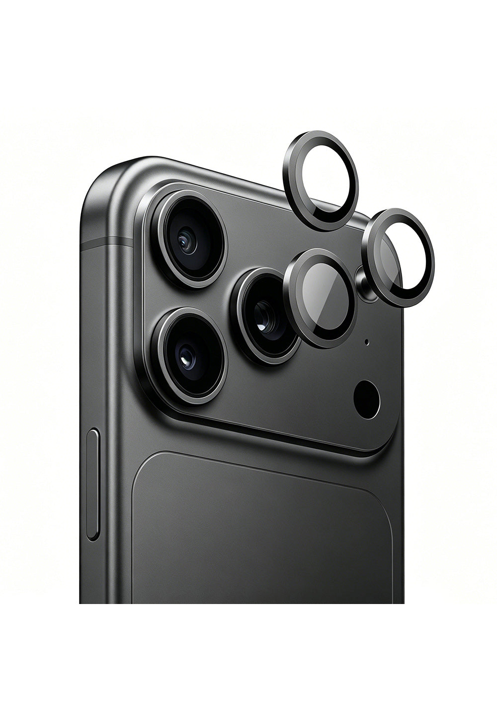 Mohseven Sapphire One by One Alüminyum Safir – iPhone 18 Pro Lens Koruyucusu