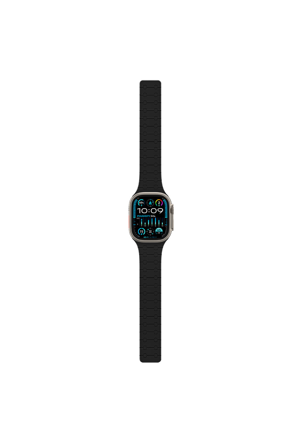 Amazingthing Smoothie Sport Manyetik Silikon Kordon – Apple Watch 45/46/49 mm