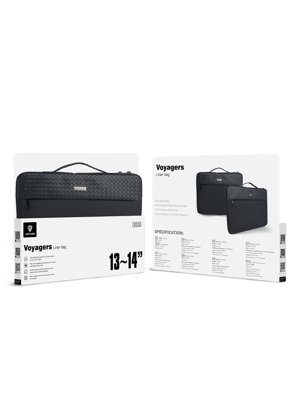 Lenyes LB555 Voyagers – 13-14 inç Laptop Çantası