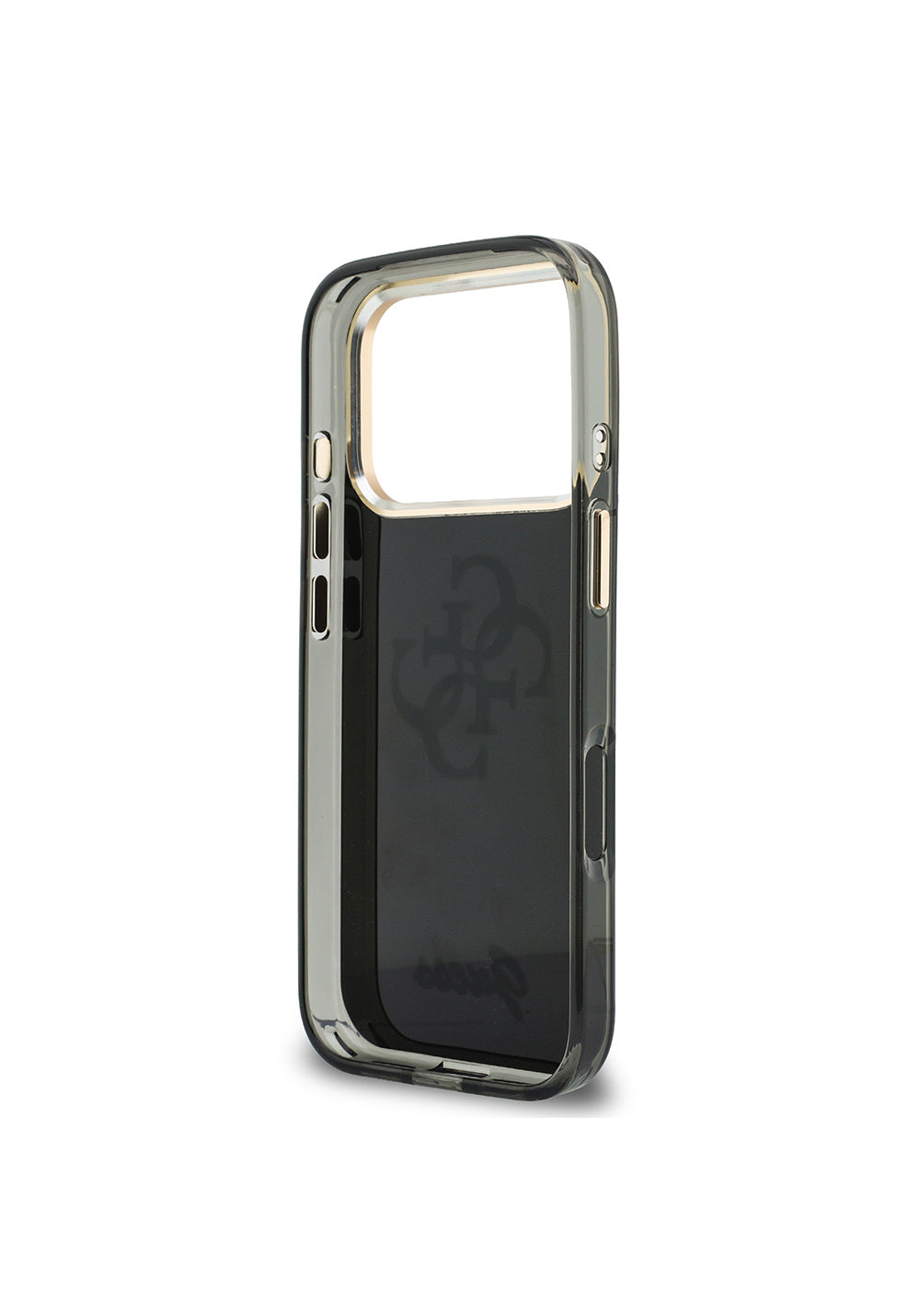 Guess Yazı ve 4G Büyük Silikon – iPhone 18 Pro Kılıfı