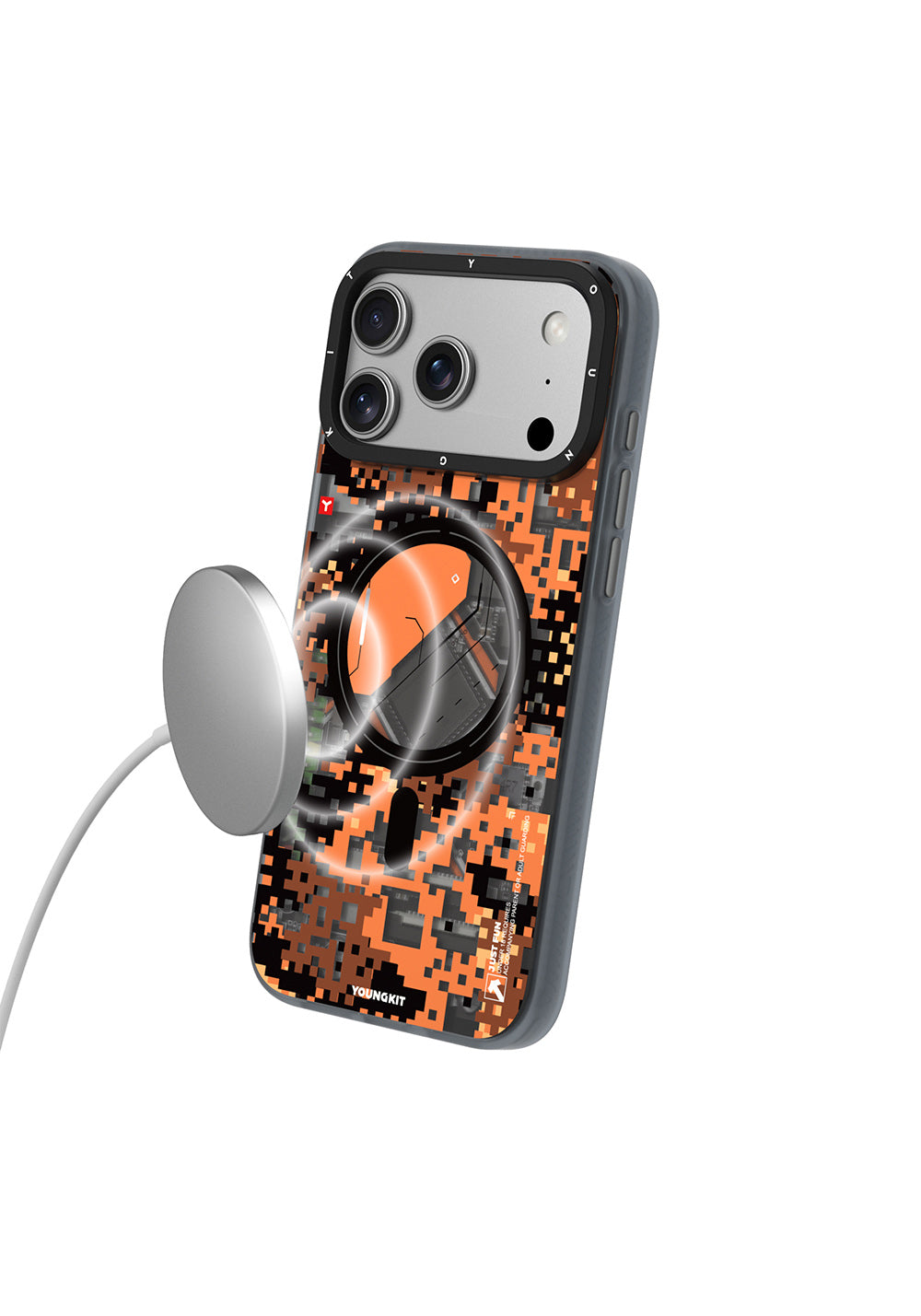 Youngkit Camouflage Sykell – iPhone 18 Pro Max Kılıfı