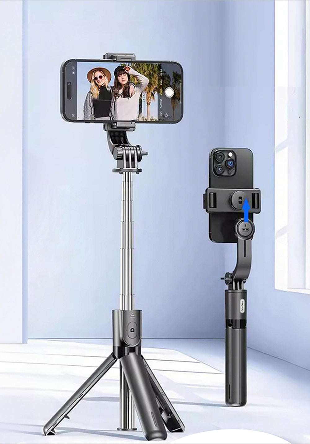 Go Des GD-ST68 – 360° Başlıklı Tripod ve Selfie Çubuğu