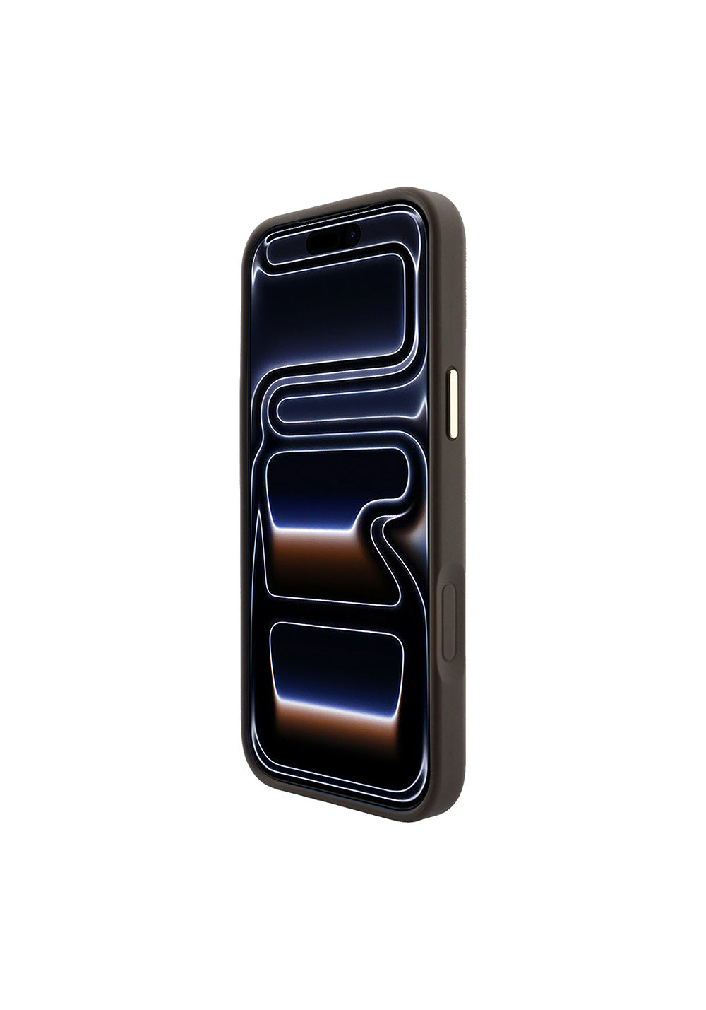 Guess Deri 4G Desenli Şeritli Yazı Logolu – iPhone 18 Pro Max Kılıfı