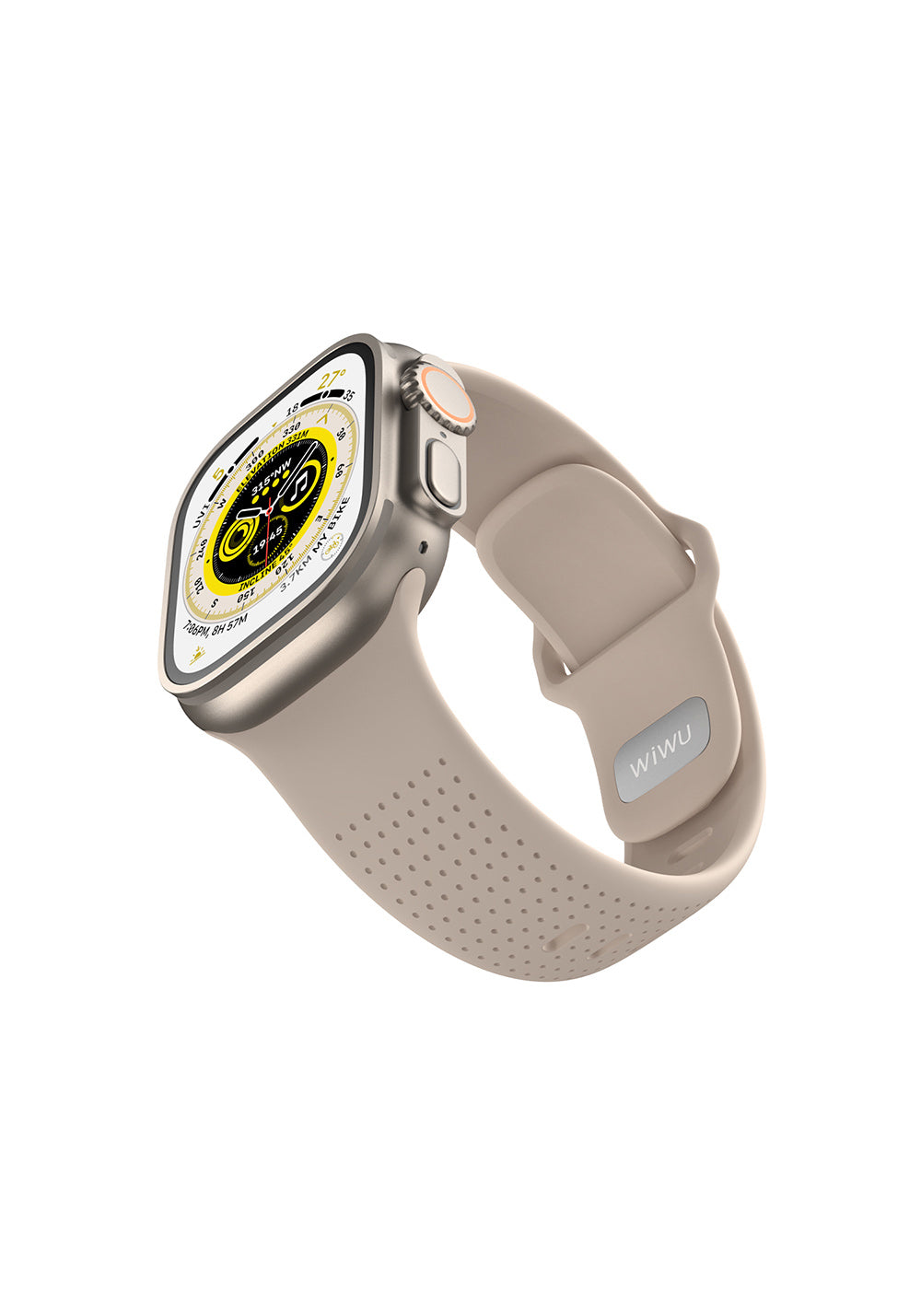 Wiwu Wi-WB0201 Comf Secur Kauçuk Kordon – Apple Watch 42/44/45/46/49 mm