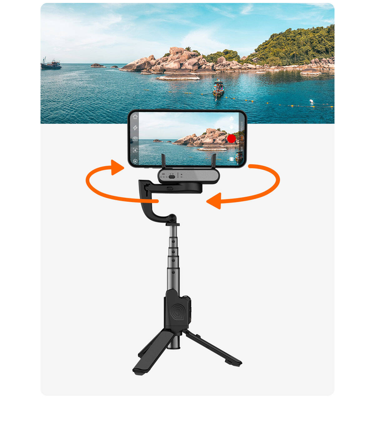 Hohem iSteady Q – Tek Eksenli Gimbal ve Selfie Çubuğu