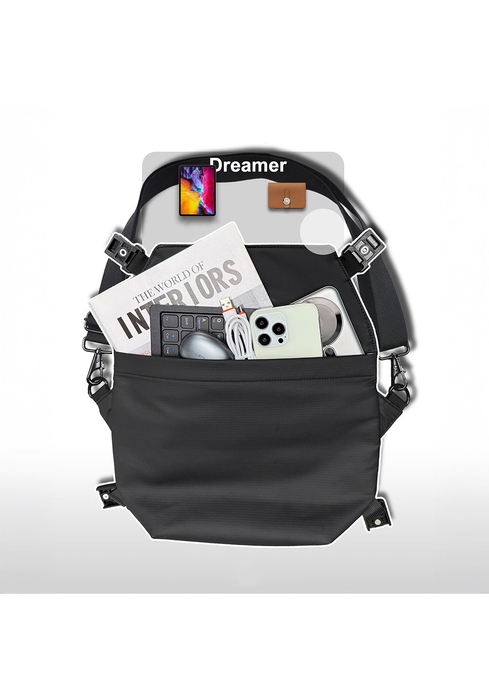 Lenyes LB562 Dreamer Crossbody – Çapraz Vücut Çantası