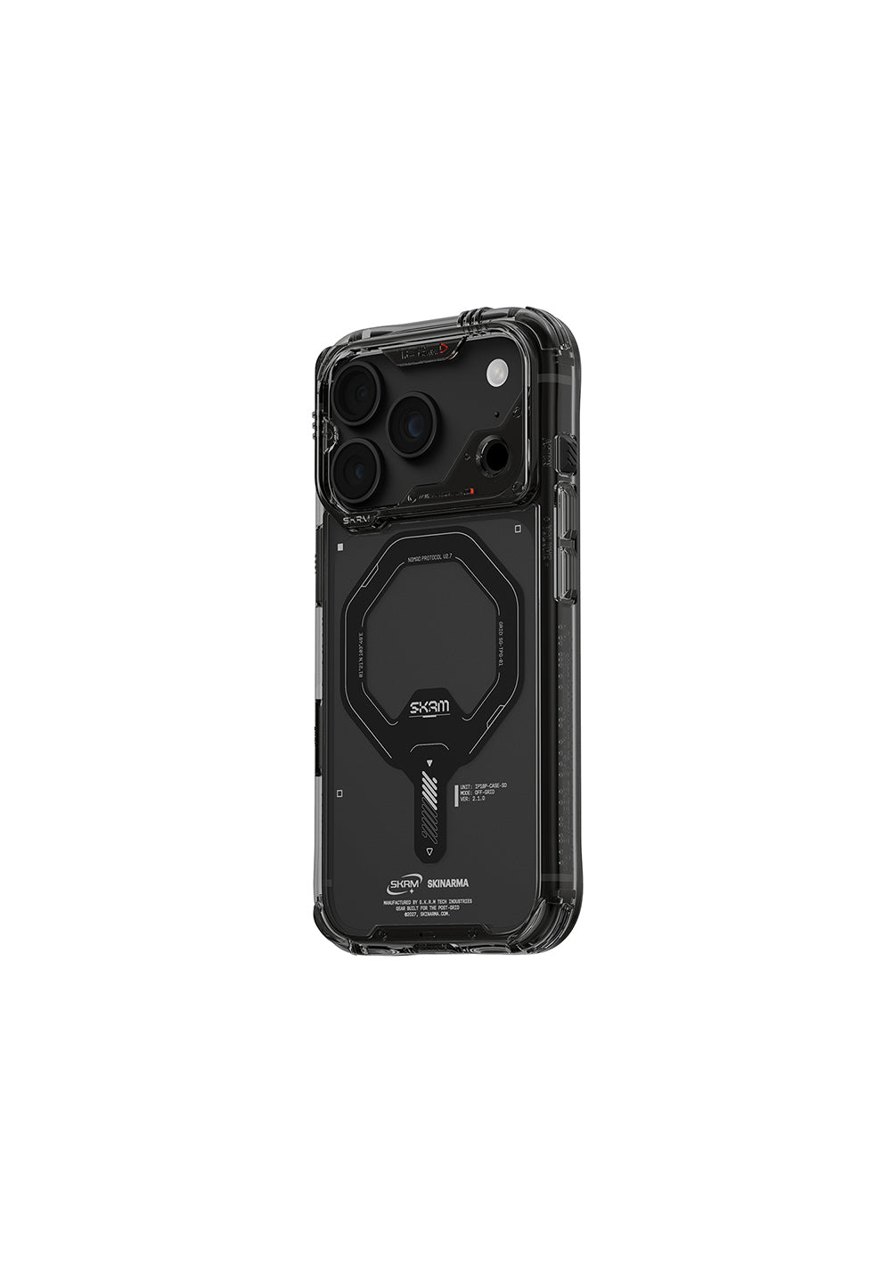 Skinarma Şeffaf Saido Mag-Charge – iPhone 18 Pro Kılıfı