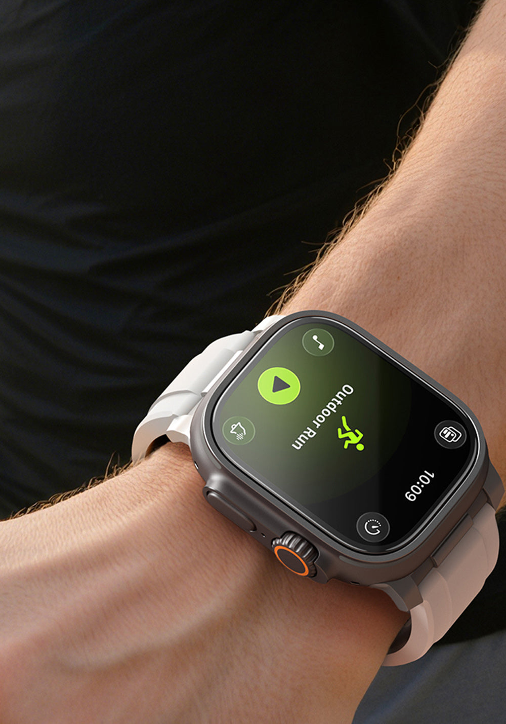 Amazingthing Radix AccuGuard Temperli Ekran Camı – Apple Watch Ultra 49 mm
