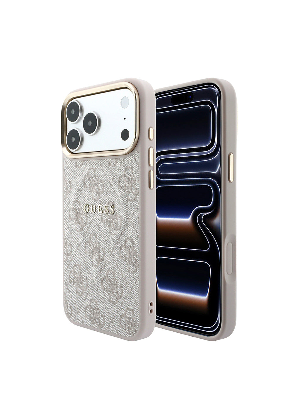 Guess C-Magnet 4G Metal Kamera Çerçeveli – iPhone 18 Pro Max Kılıfı
