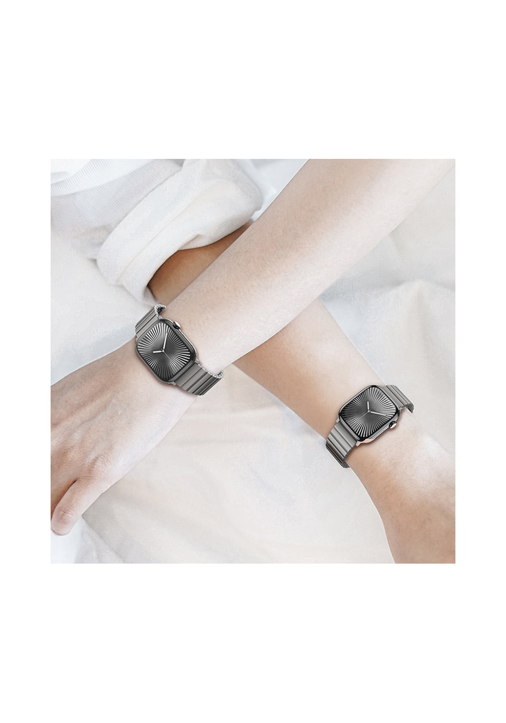 Benks Aero Titan Titanyum Kordon – Apple Watch 44/45/46/49 mm