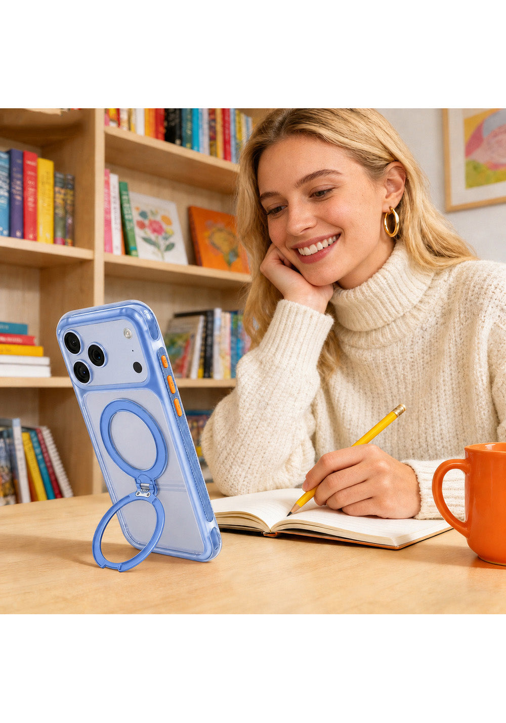 Mutural Standlı Air Shield – iPhone 18 Pro Kılıfı