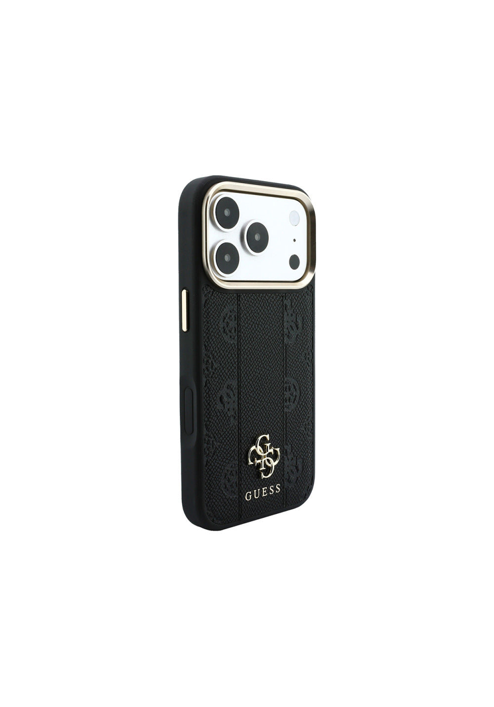 Guess Şeritli Peony 4G ve Yazı Logolu – iPhone 18 Pro Kılıfı