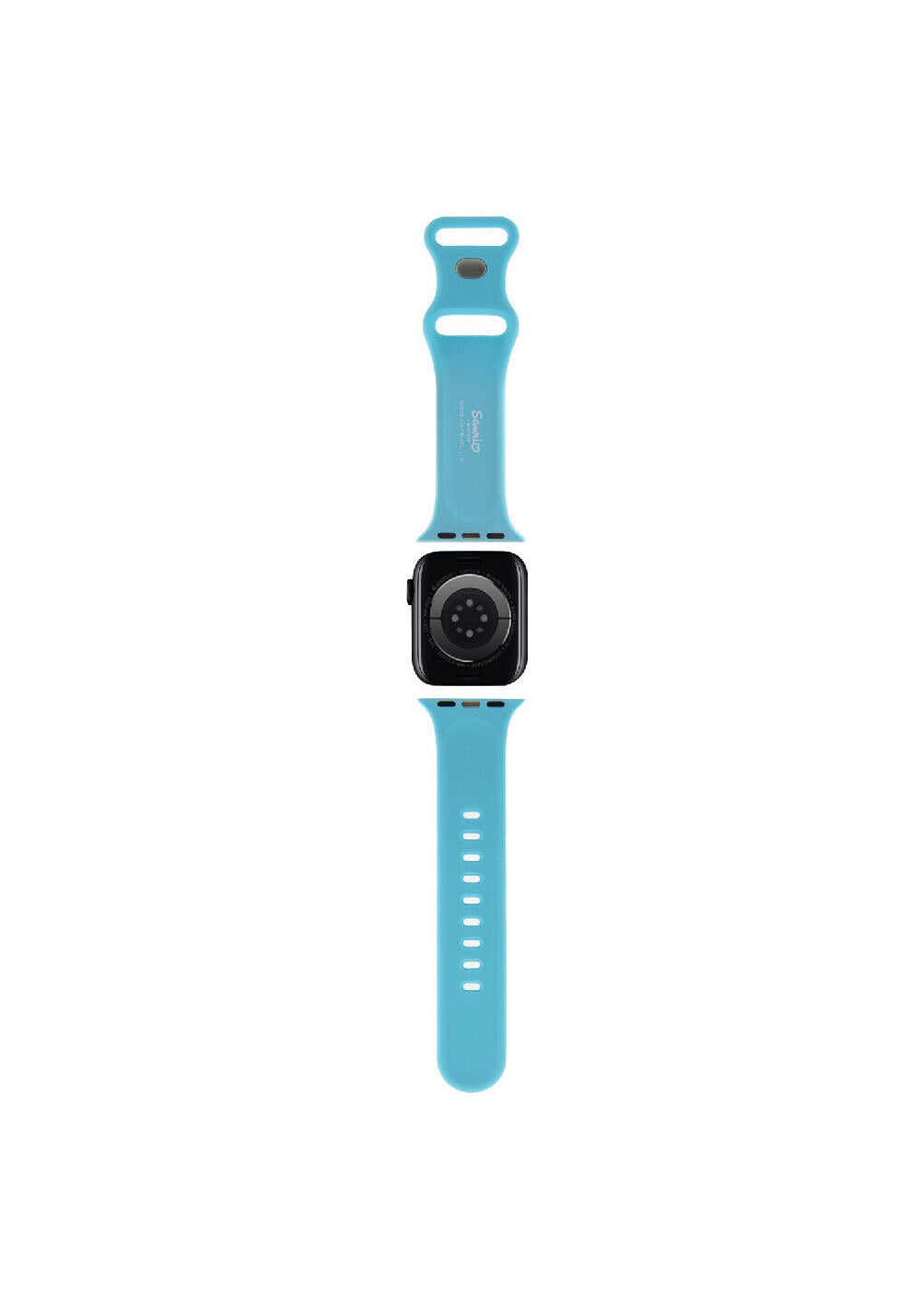 Hello Kitty Kitty Head & Bow Yazı ve Fiyonk Desenli Kordon – Apple Watch 38/40/41 mm