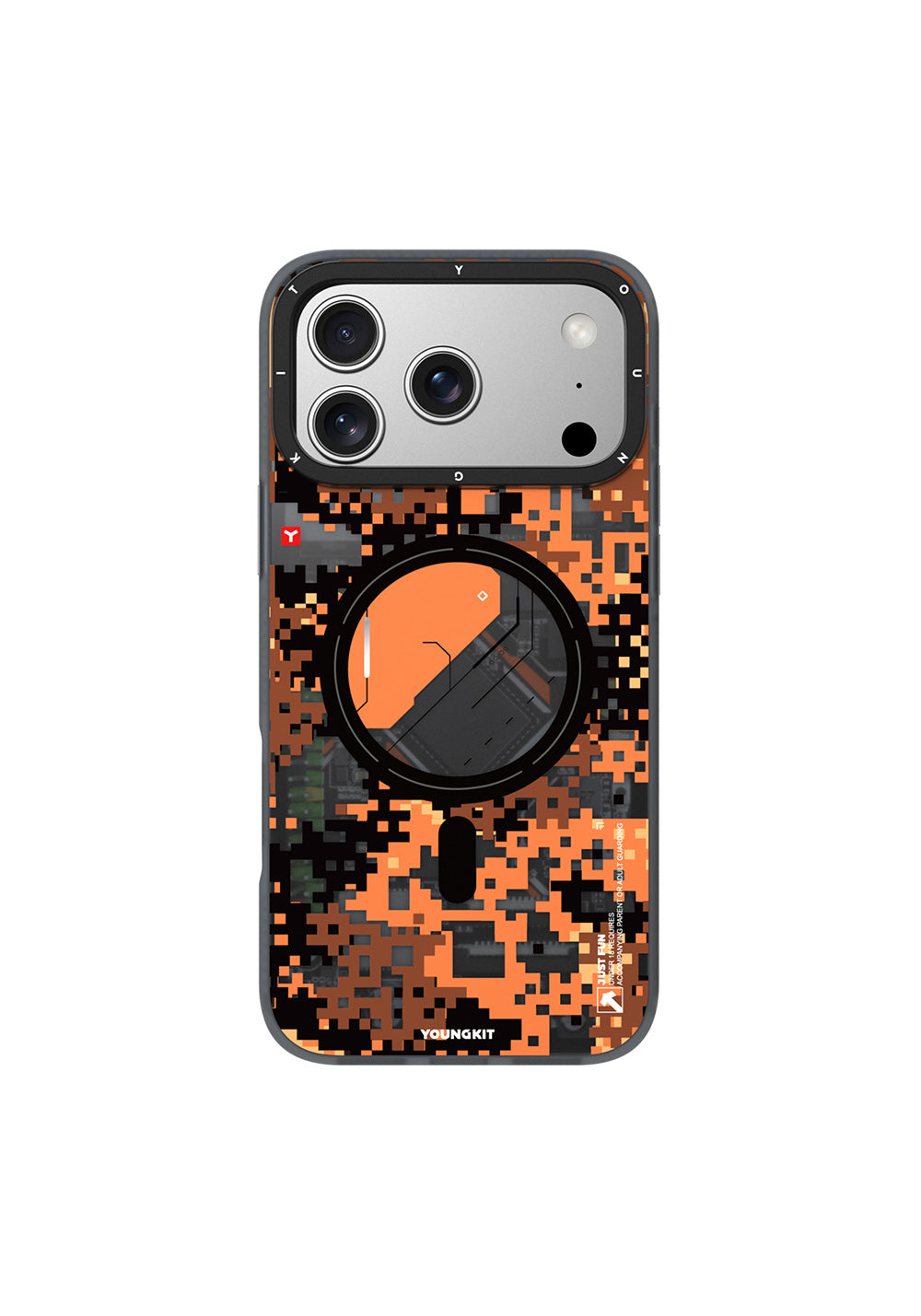 Youngkit Camouflage Sykell – iPhone 18 Pro Max Kılıfı
