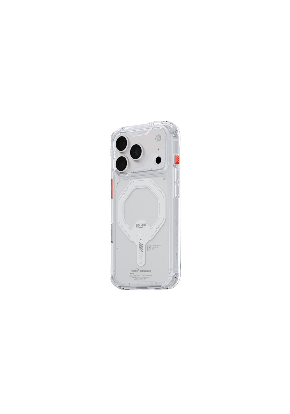 Skinarma Şeffaf Saido Mag-Charge – iPhone 18 Pro Kılıfı