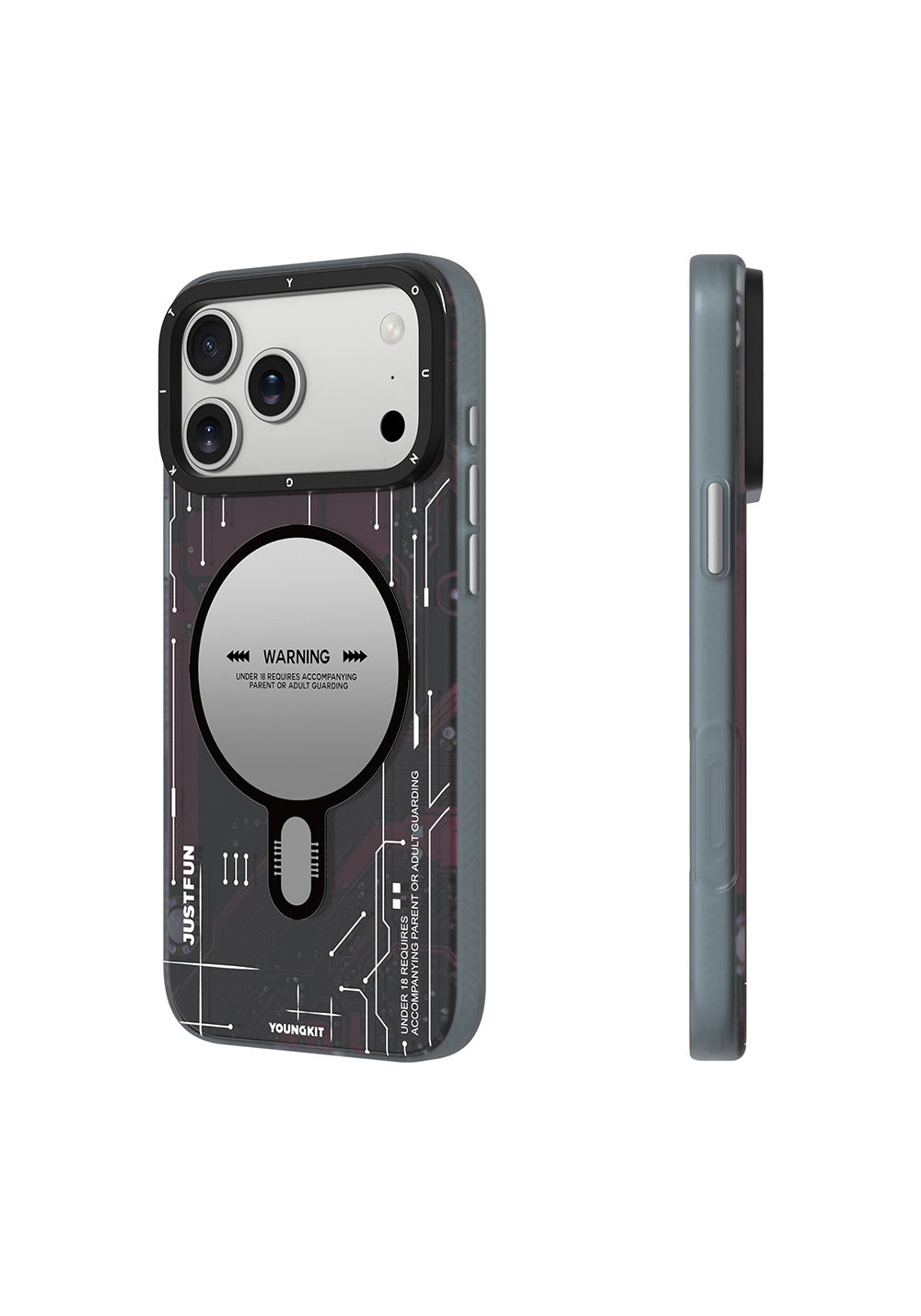 Youngkit Kamera Denetim Butonlu Technology – iPhone 18 Pro Kılıfı