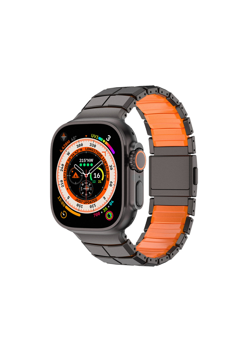 Mohseven Titancore No.1 Metal Kordon – Apple Watch 42/44/45/46/49 mm