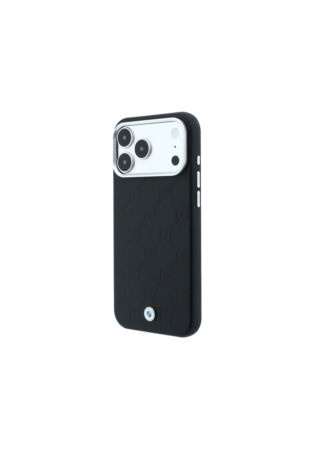 BMW Kabartmalı Kapitone Deri – iPhone 18 Pro Kılıfı