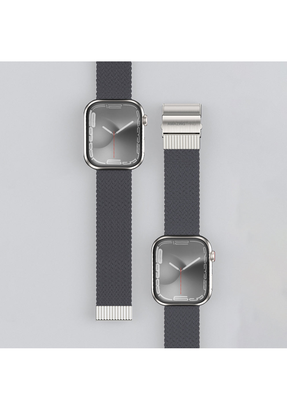 Amazingthing Titan Weave 2 Örgü Spor Kordon – Apple Watch 38/40/41 mm + Series 10 42 mm