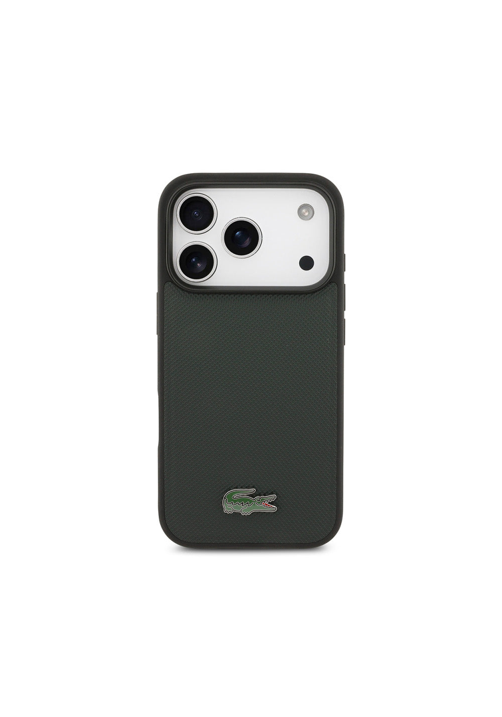 Lacoste PU Pike Desenli – iPhone 18 Pro Kılıfı