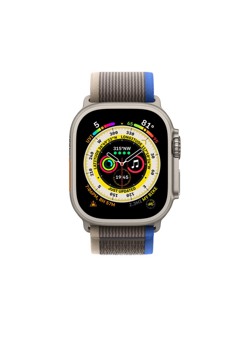 Wiwu Trail Loop Naylon Örgü Kordon – Apple Watch 38/40/41 mm