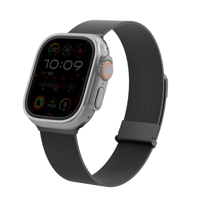 Wiwu MagFlex Secure Manyetik Metal Kordon – Apple Watch 42/44/45/46/49 mm