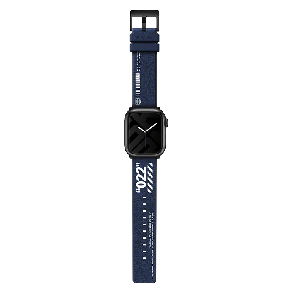 Skinarma Taihi Sora Deri Görünümlü Silikon Kordon – Apple Watch 42/44/45 mm