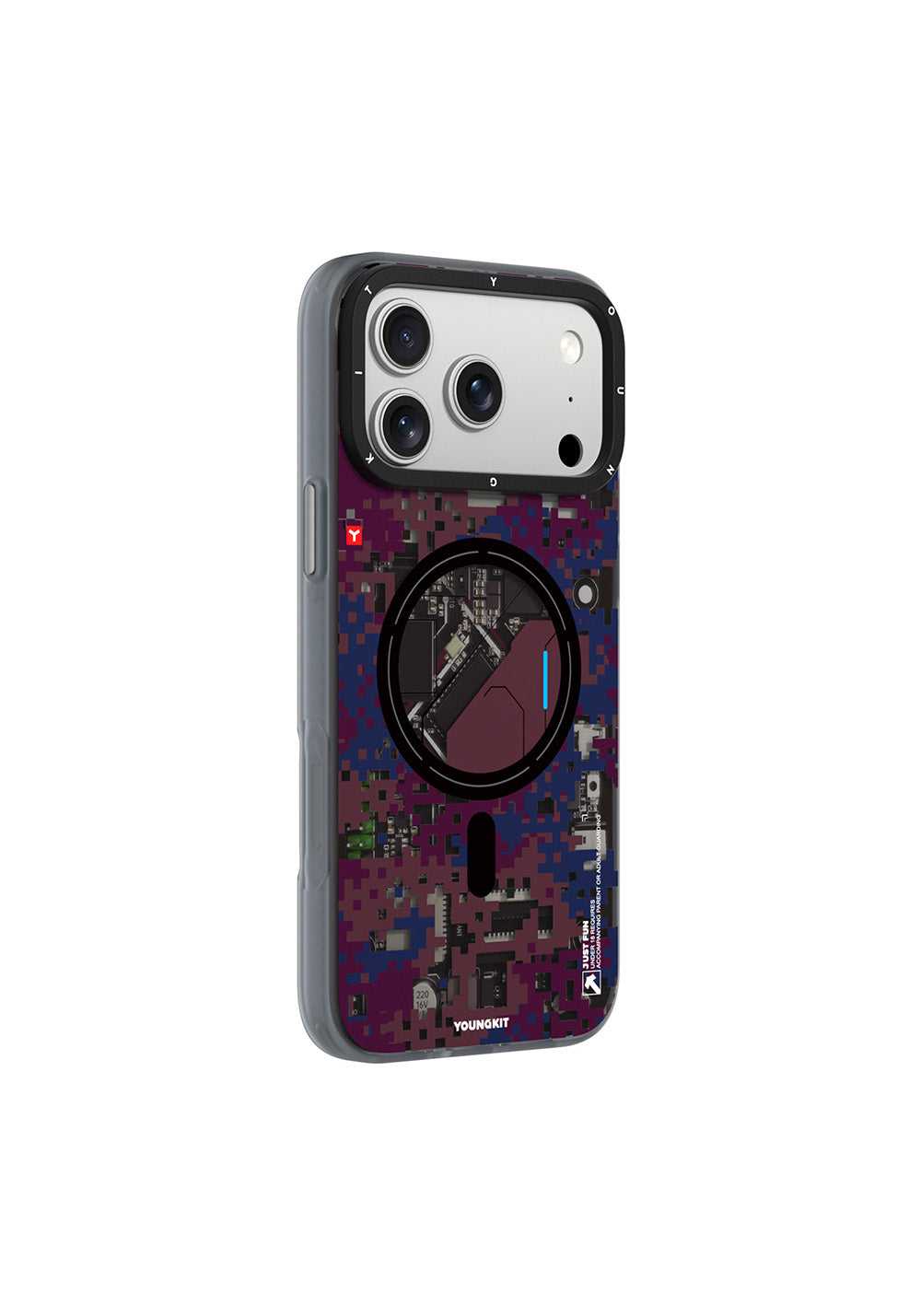 Youngkit Camouflage Sykell – iPhone 18 Pro Max Kılıfı