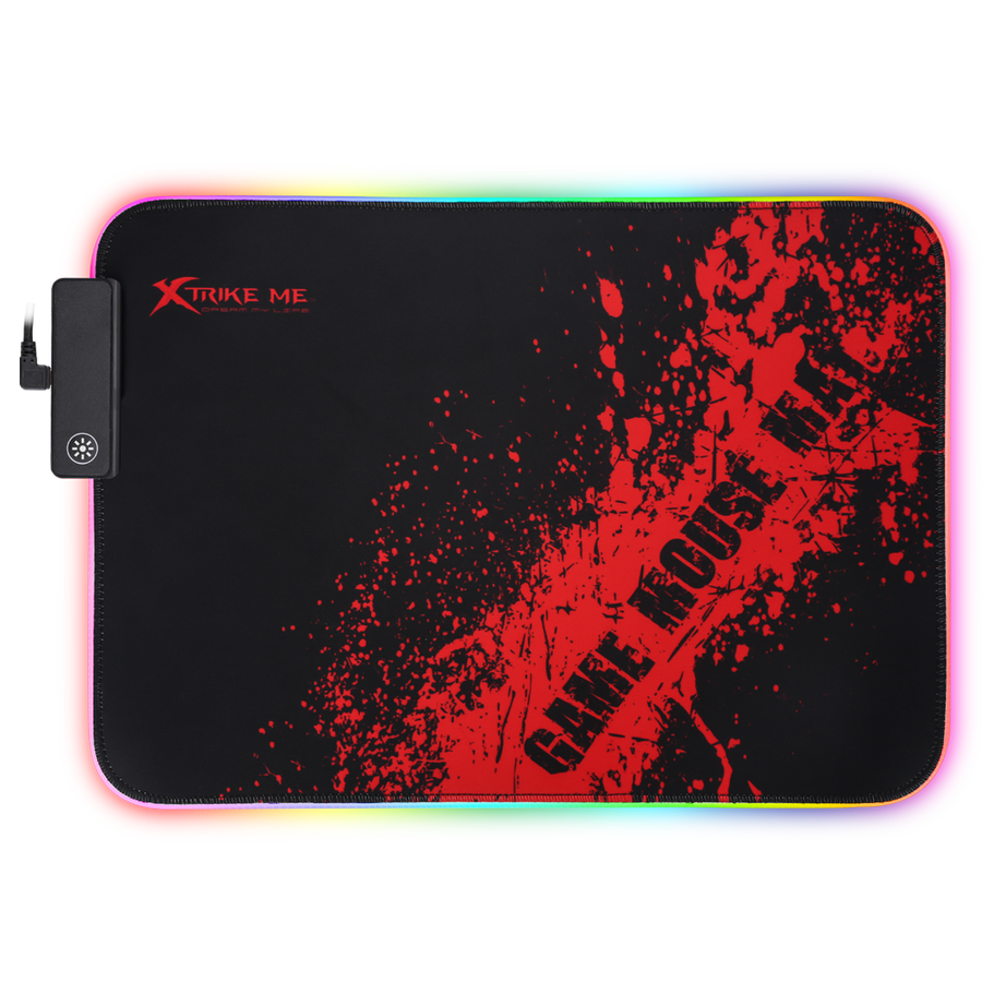 Xtrike Me MP-602 – RGB Mouse Pad 350 × 250 mm