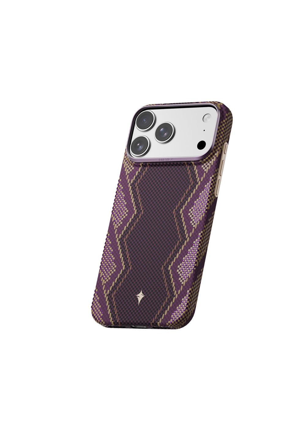 Raptic Aramid Skin Scepter Karbon – iPhone 18 Pro Kılıfı