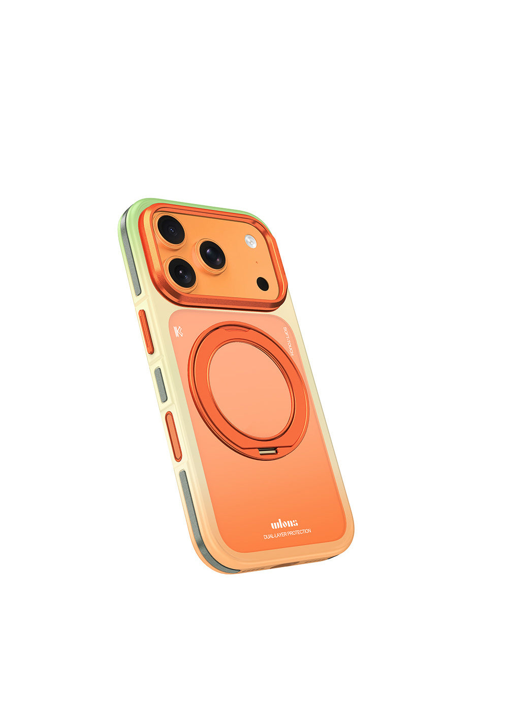 Wlons Sert PC Arvox Standlı – iPhone 18 Pro Kılıfı