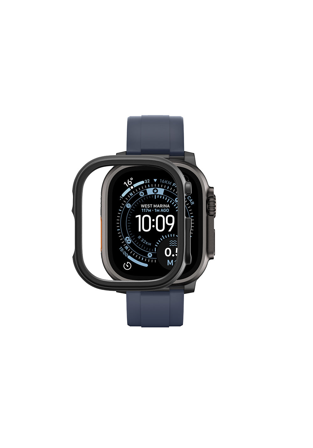 Amazingthing Radix Minimal FullGuard PC Kasa ve Ekran Koruması – Apple Watch Ultra 49 mm