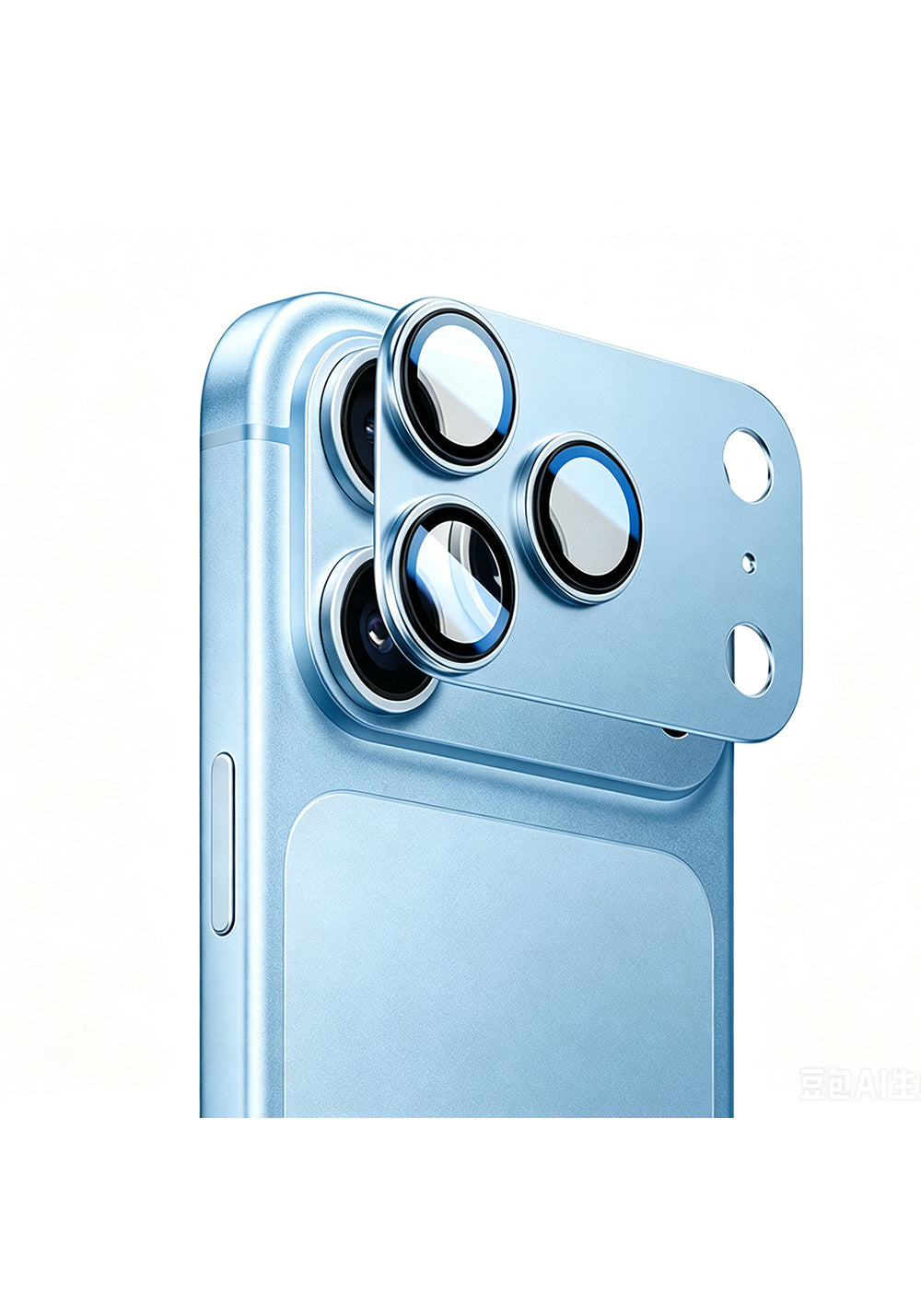 Mohseven Sapphire Alüminyum Safir – iPhone 18 Pro Max Lens Koruyucusu