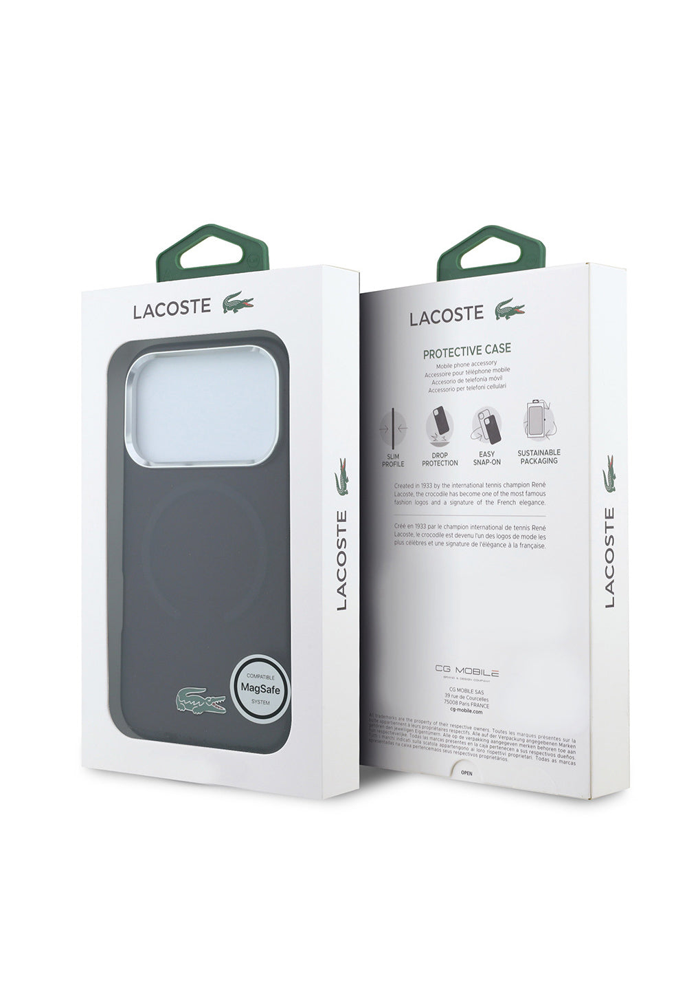 Lacoste Lake Timsah Logolu IML Frosted – iPhone 18 Pro Max Kılıfı