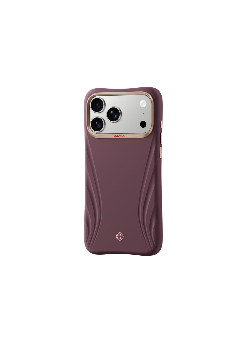 Udemos Çizgili Logolu Freedom – iPhone 18 Pro Kılıfı