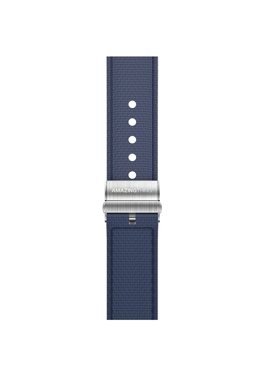 Amazingthing Titan Swift Deri Dokulu Silikon Kordon – Apple Watch 45/46/49 mm