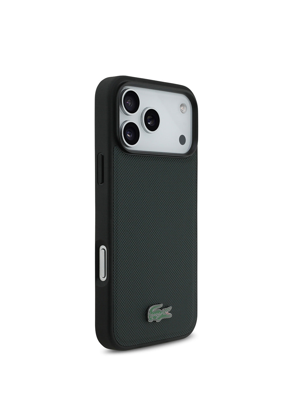 Lacoste PU Pike Desenli – iPhone 18 Pro Max Kılıfı