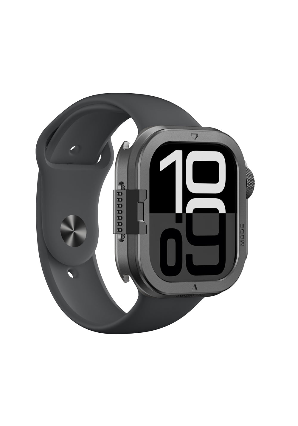 Amazingthing Premium Armor Fit FullGuard Metal Kasa ve Ekran Koruması – Apple Watch Series 10 46 mm