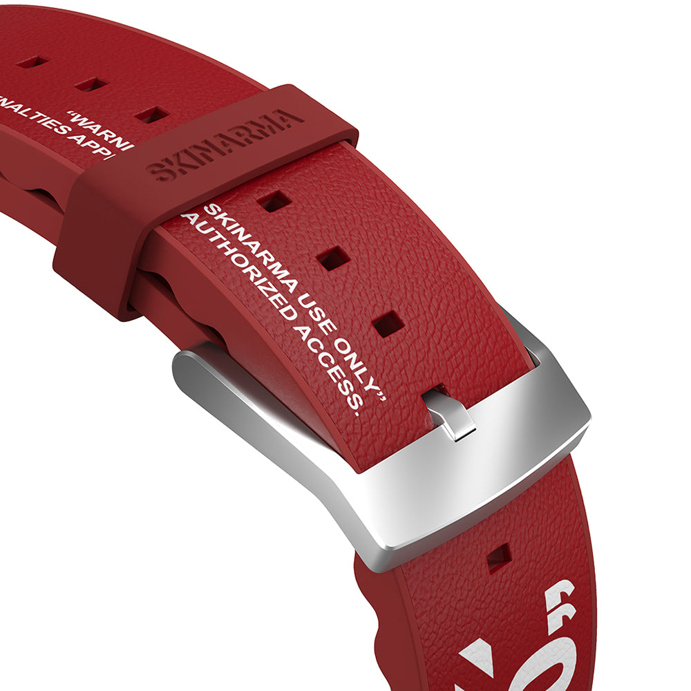 Skinarma Taihi Sora Deri Görünümlü Silikon Kordon – Apple Watch 42/44/45 mm