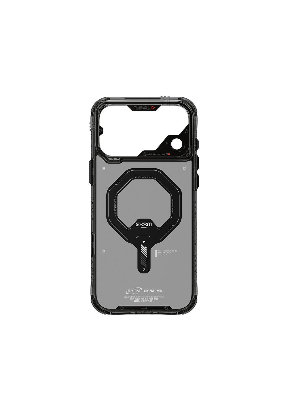 Skinarma Şeffaf Saido Mag-Charge – iPhone 18 Pro Kılıfı