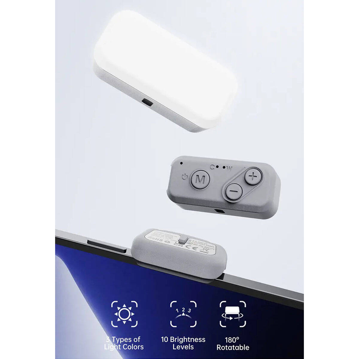 Hohem iSteady XE – 3 Eksenli Dolgu Işıklı Telefon Gimbalı