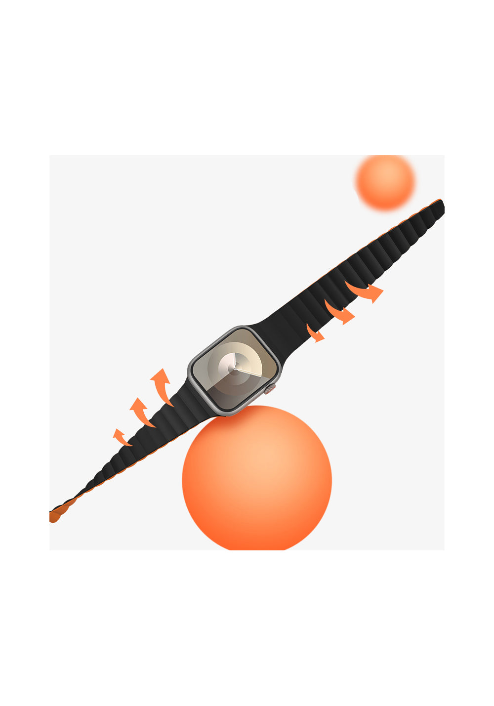 Benks Manyetik Silikon Kordon – Apple Watch 38/40/41 mm + Series 10 42 mm