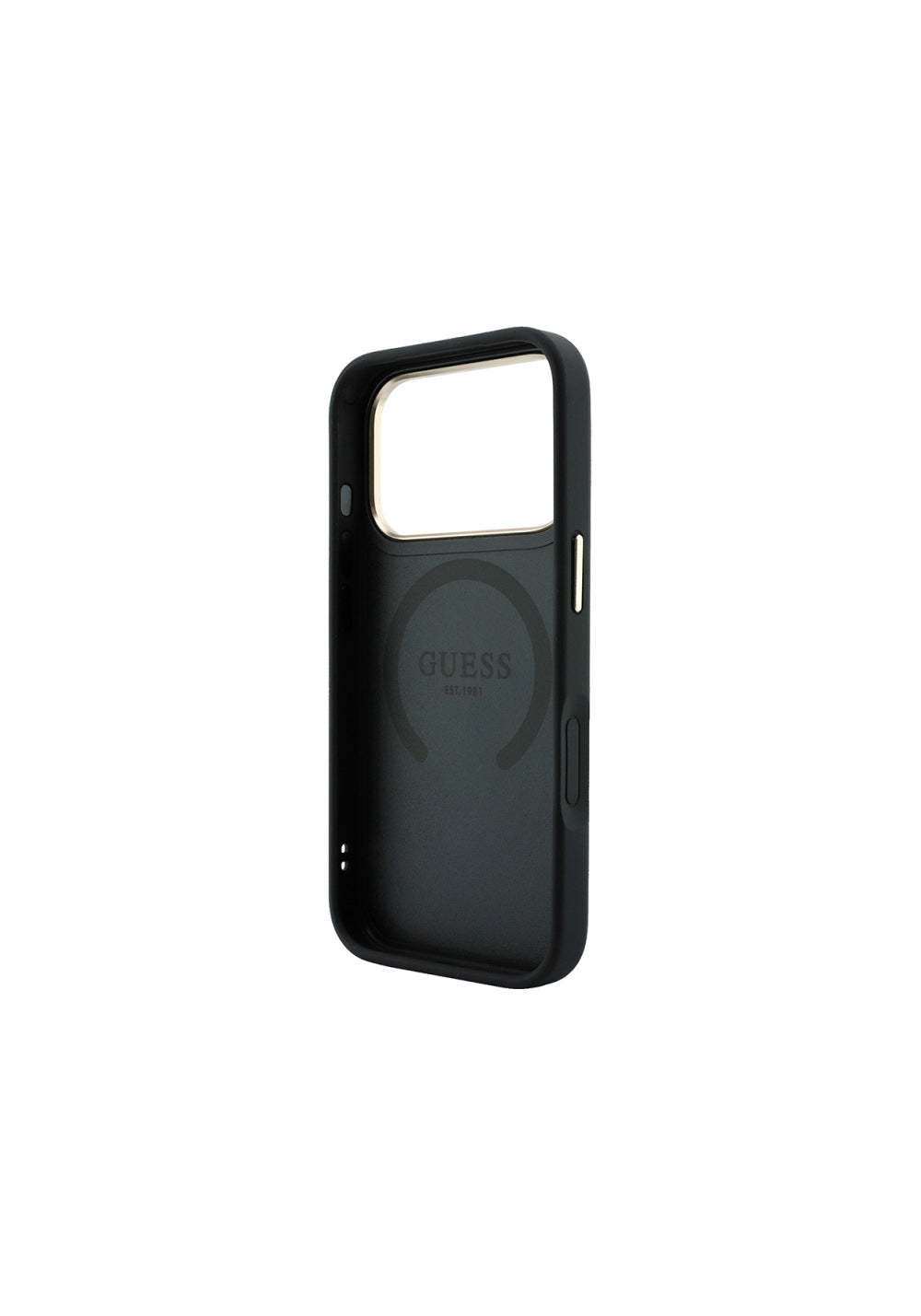 Guess Şeritli Peony 4G ve Yazı Logolu – iPhone 18 Pro Kılıfı