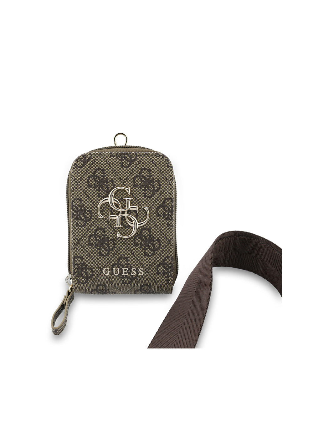 Guess 4G Desen Büyük Metal Logo Purse – El ve Omuz Çantası