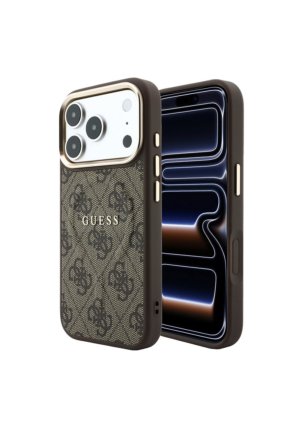 Guess C-Magnet 4G Metal Kamera Çerçeveli – iPhone 18 Pro Kılıfı